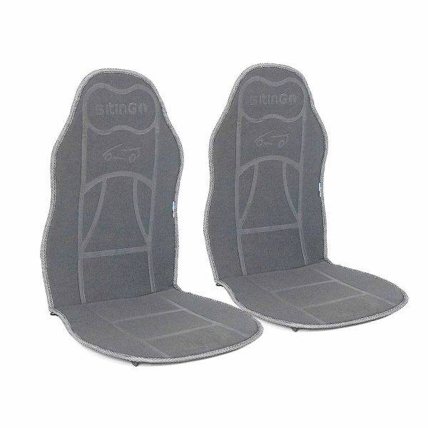 Acura Car Seat Protector Cushion Cover Mat Pad Gray Gray 2 Pcs Discount
