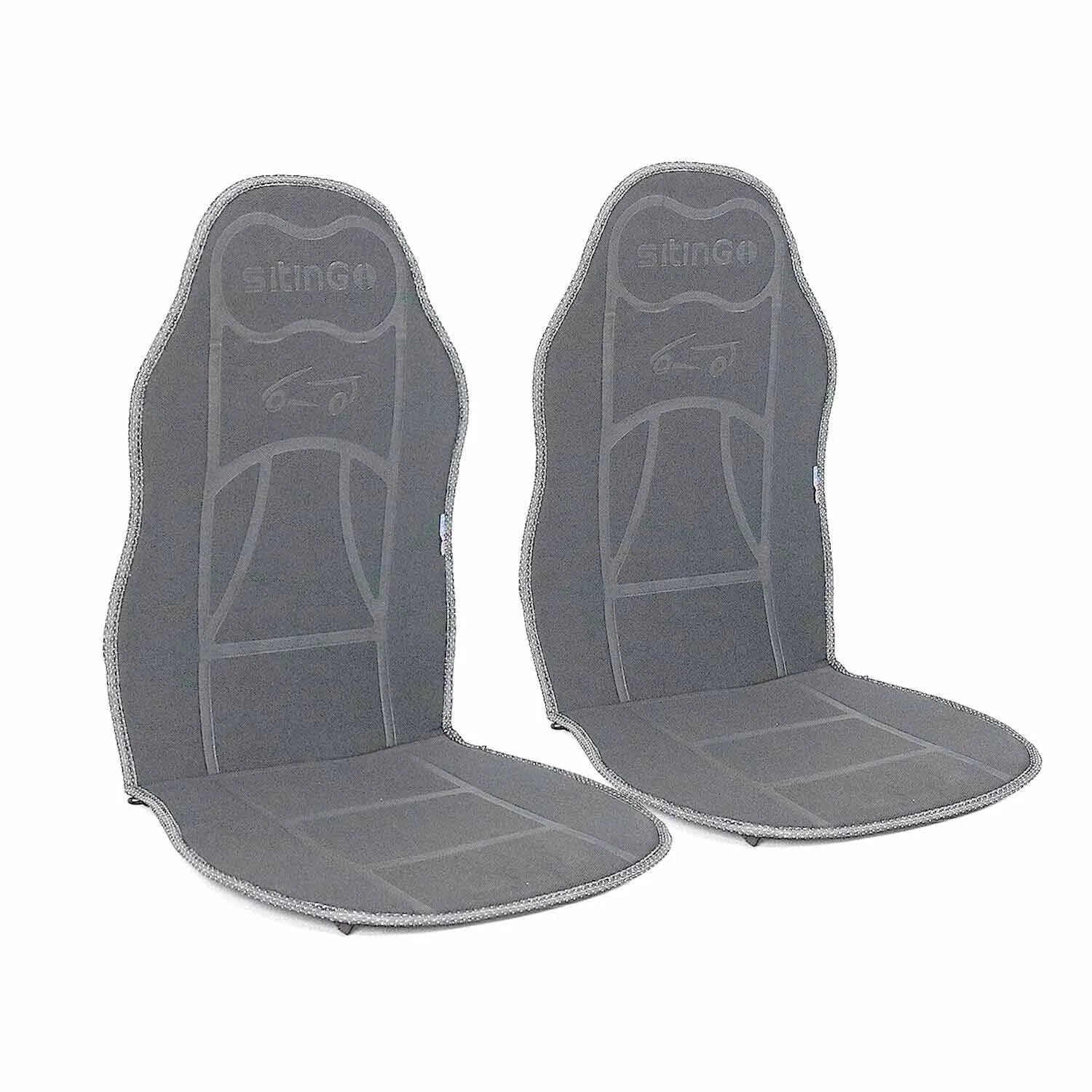 Acura Car Seat Protector Cushion Cover Mat Pad Gray Gray 2 Pcs Discount