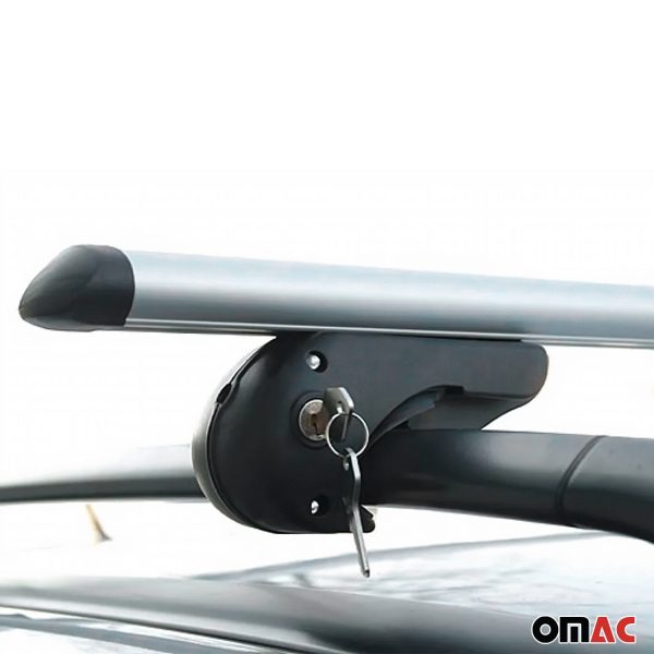2002-2005 Kia Carnival Roof Rack Cross Bars Silver Cheap - Image 3