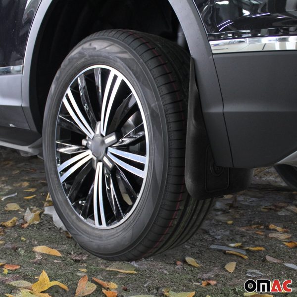 2013-2022 Chevrolet Trax Mud Guards Splash Mud Flaps Black 4 Pcs For Sale - Image 2