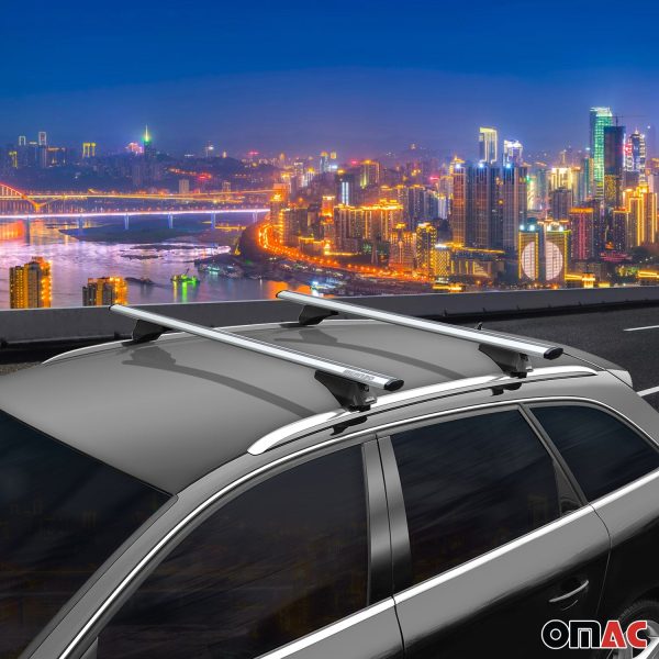 2010-2013 Volvo XC60 Roof Rack Cross Bars Silver Online Hot Sale - Image 2