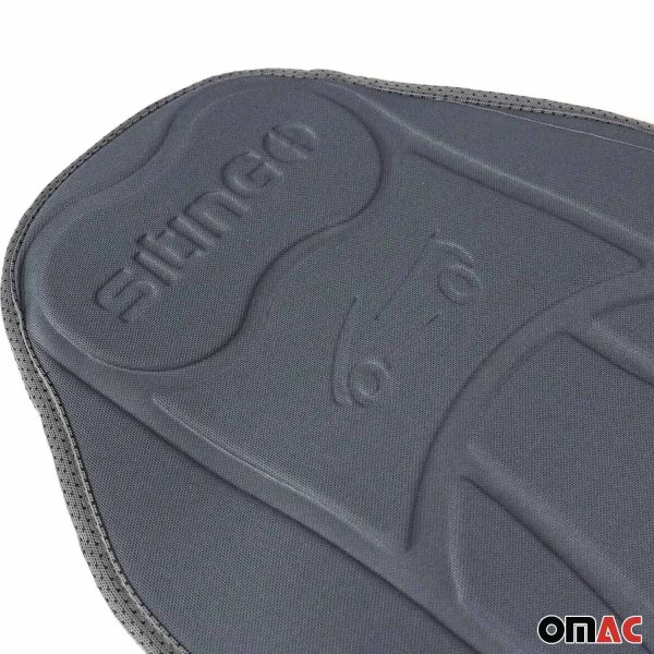 Infiniti Car Seat Protector Cushion Cover Mat Pad Gray Gray 2 Pcs Fashion - Image 5