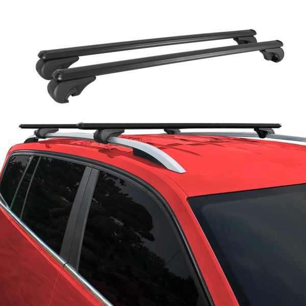 2018-2024 Chevrolet Traverse Roof Rack Cross Bars Black Discount