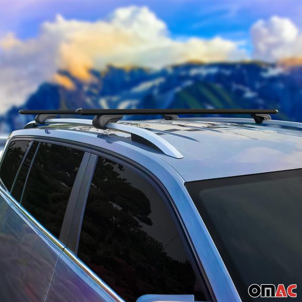 2018-2024 Chevrolet Traverse Roof Rack Cross Bars Black Discount - Image 2