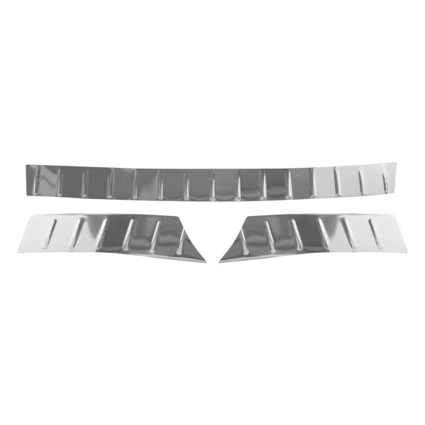2009-2017 VW Tiguan Rear Bumper Guard Stainless Steel Glossy 3Pcs Online Hot Sale - Image 2