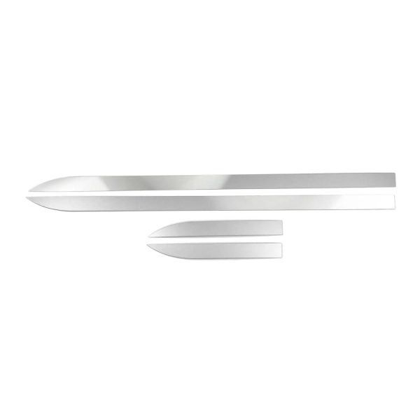 2014-2019 Ford Transit Connect Side Door Molding Trim Steel Silver 4x Sale